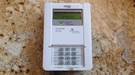 prepaid electricity meter update